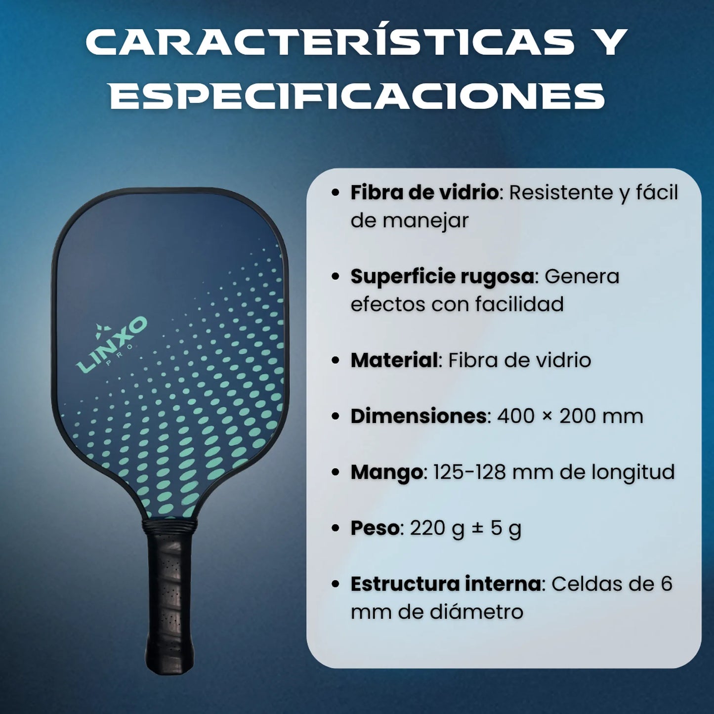 RAQUETA | PALETA DE PICKLEBALL NOVA
