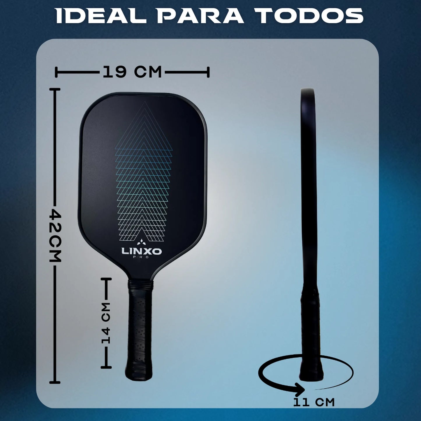RAQUETA | PALETA DE PICKLEBALL VERTEX