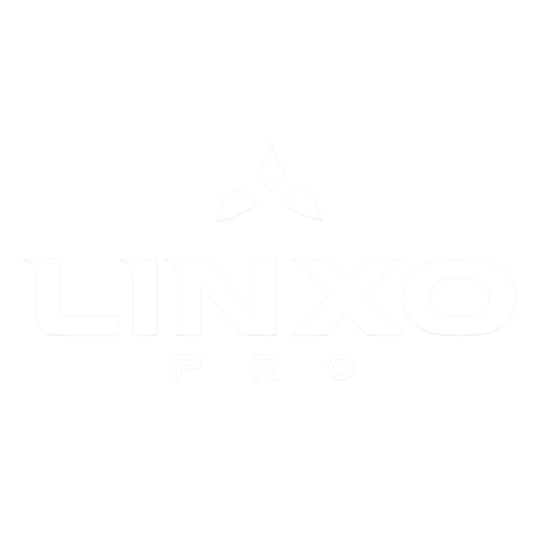 Logo de Linxopro en color blanco