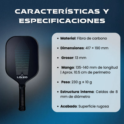 RAQUETA | PALETA DE PICKLEBALL VERTEX